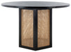 Danez Cane Dining Table/ Black Top - Cool Stuff & Accessories
