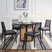 Danez Cane Dining Table/ Black Top - Cool Stuff & Accessories