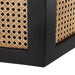Danez Cane Dining Table/ Black Top - Cool Stuff & Accessories