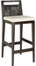 Darin Bar Stool/ Black/ White Cushion - Cool Stuff & Accessories