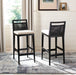 Darin Bar Stool/ Black/ White Cushion - Cool Stuff & Accessories