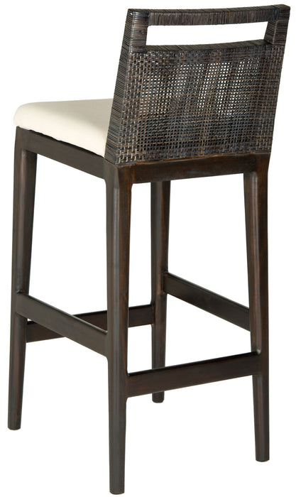 Darin Bar Stool/ Black/ White Cushion - Cool Stuff & Accessories
