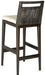 Darin Bar Stool/ Black/ White Cushion - Cool Stuff & Accessories