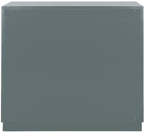 Basie 3 Drawer Chest/Steel Teal