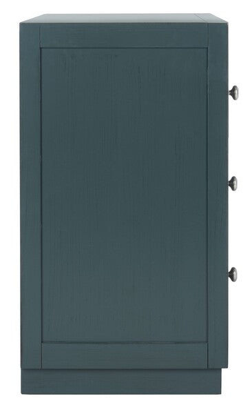 Basie 3 Drawer Chest/Steel Teal