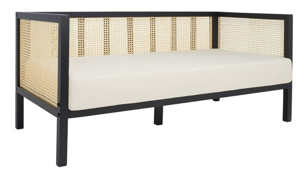 Dune Rattan 3 Seater Sofa/Black