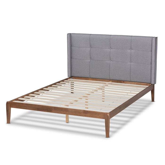 Edmond Modern Wood King Size Platform Bed - Cool Stuff & Accessories