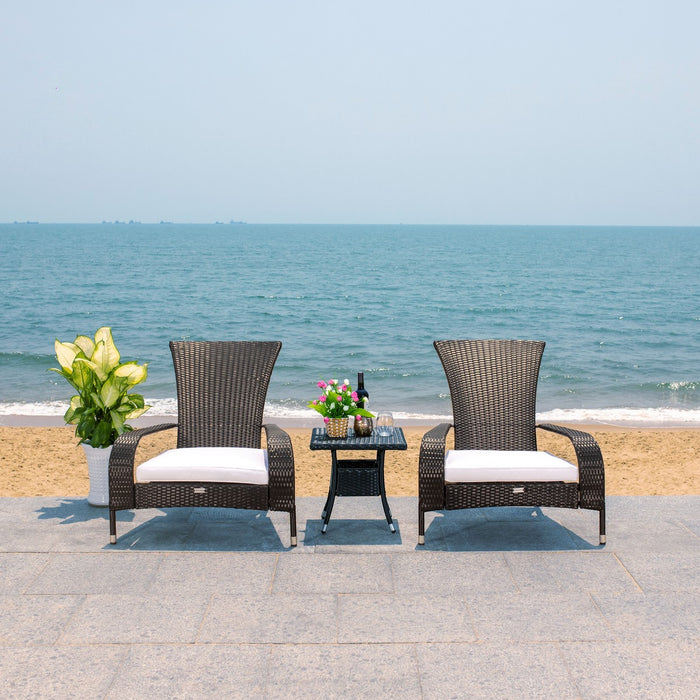 Edna 3pc Lounge Set/Black