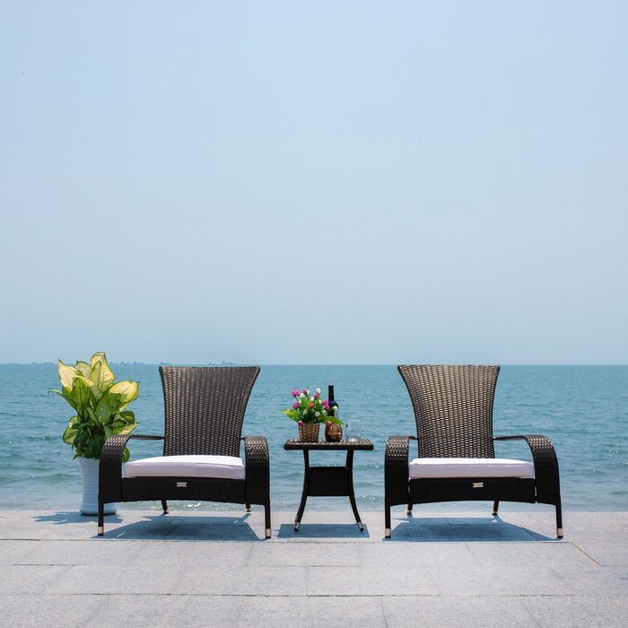 Edna 3pc Lounge Set/Black