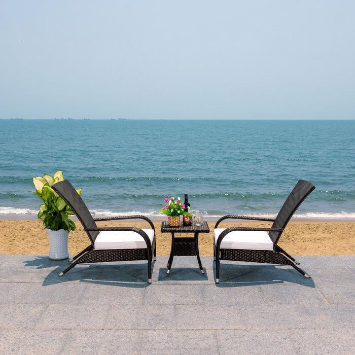 Edna 3pc Lounge Set/Black