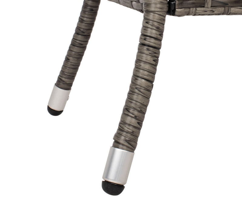 Edna 3pc Lounge Set/Grey Brown