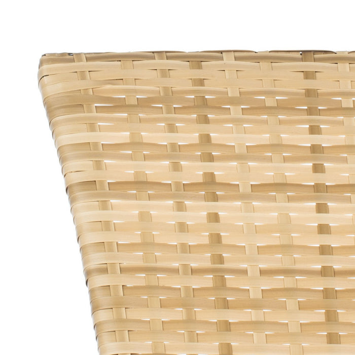 Edna 3pc Lounge Set/Natural /White Cushion