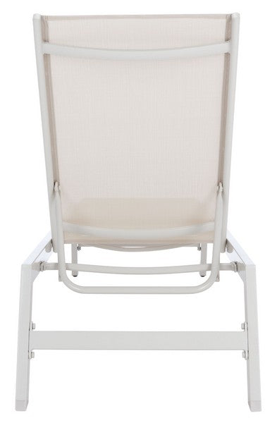 Fionne Sunlounger/Silver Beige