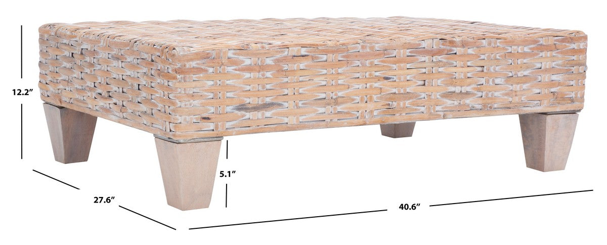 Leary Bench/Natural White Wash
