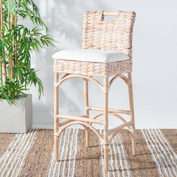 Fremont Barstool/White
