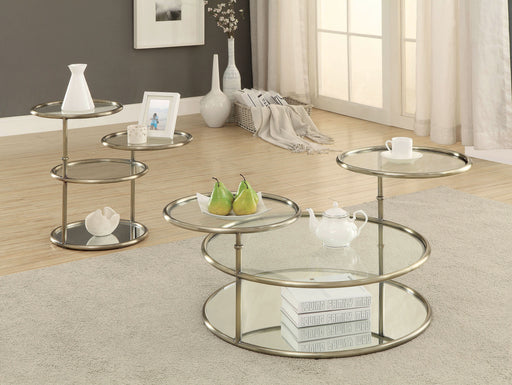 Furniture of America Felix Glass Coffee Table - Cool Stuff & Accessories