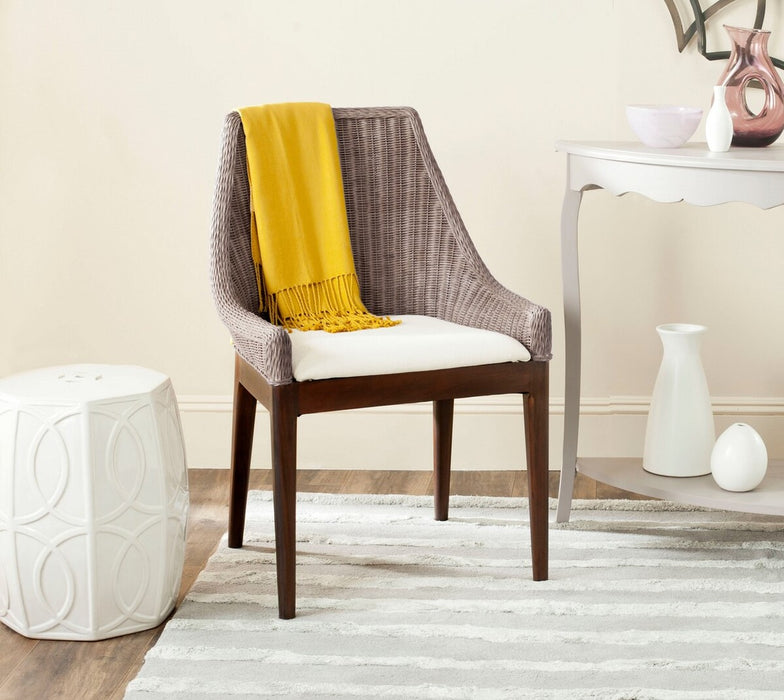 Franco Sloping Chair/ Brown White Wash - Cool Stuff & Accessories