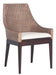 Franco Sloping Chair/ Brown White Wash - Cool Stuff & Accessories