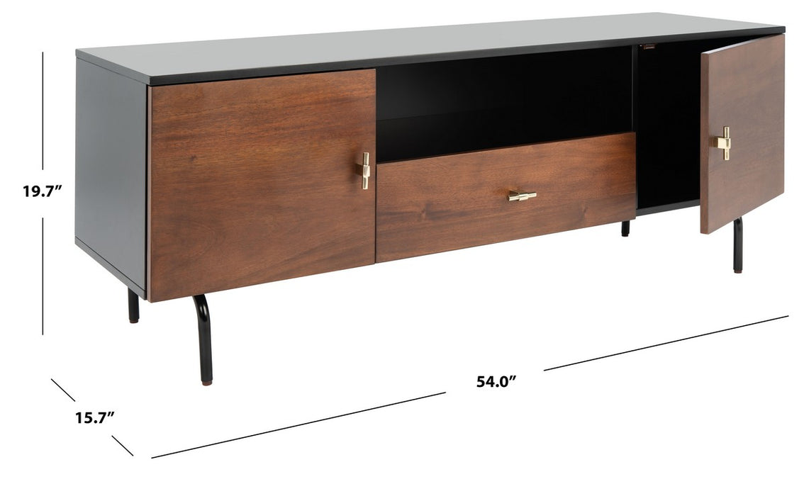 Genevieve TV Stand/Black Walnut