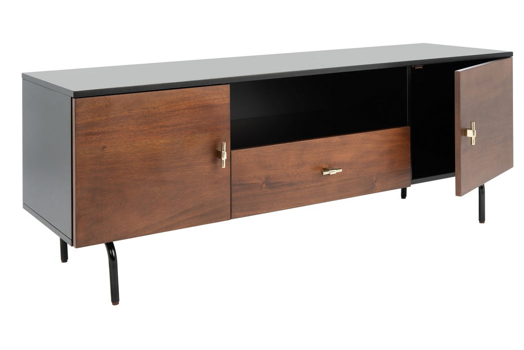 Genevieve TV Stand/Black Walnut