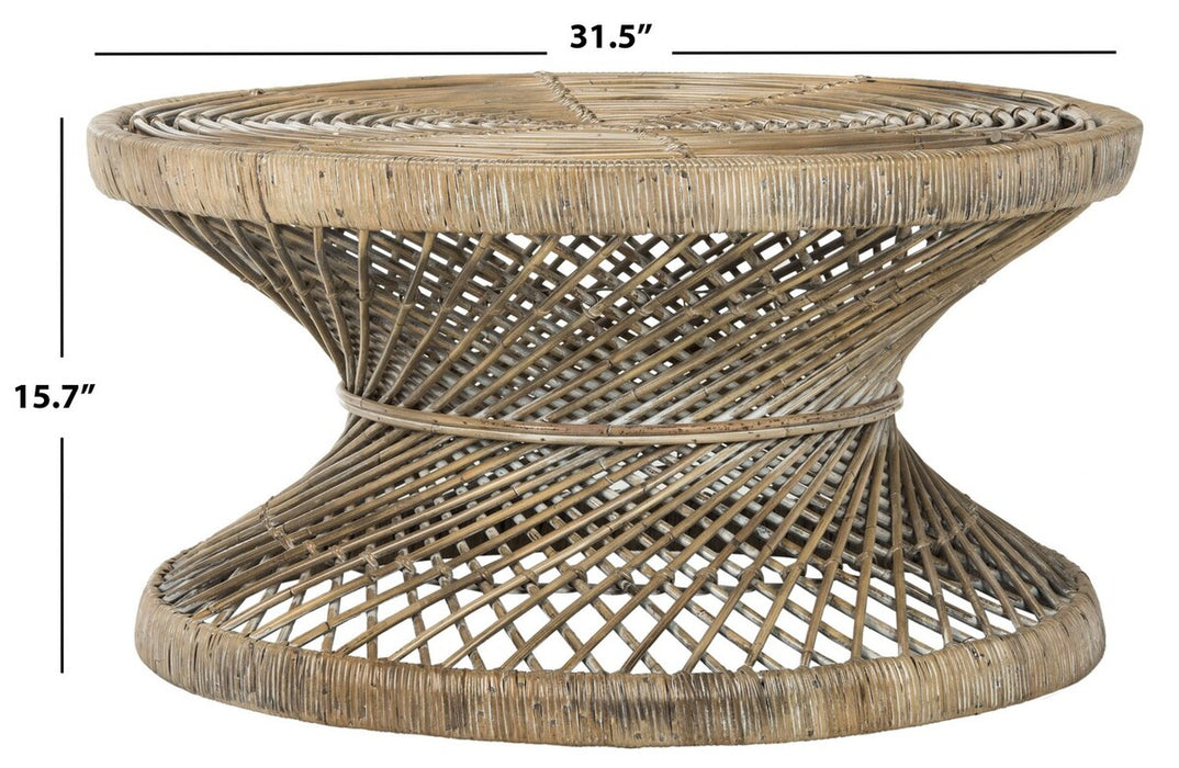 Grimson Large Bowed Coffee Table