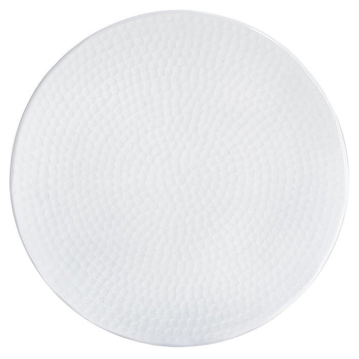 Guildsman Metal Table Stool/White