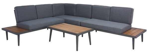 Guthrie Corner Living Set/Grey
