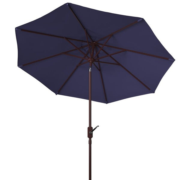 Herla 11ft Auto Tilt Market Umbrella/Navy