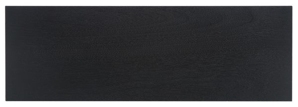 Halton 2 Door 1 Shelf Media Stand/ Black