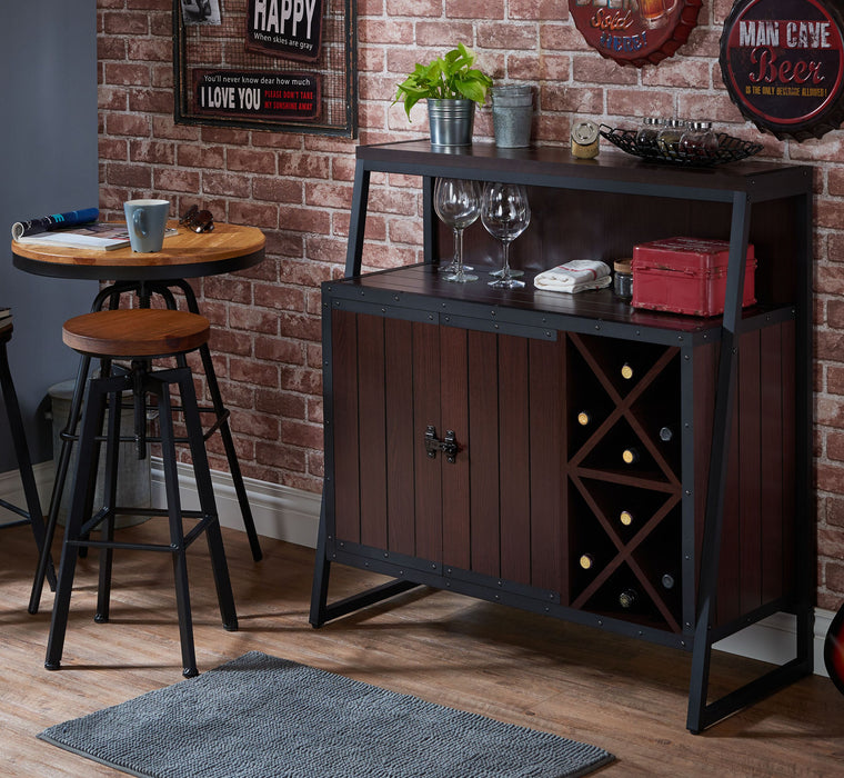 Furniture of America Harry Bar Storage - Cool Stuff & Accessories