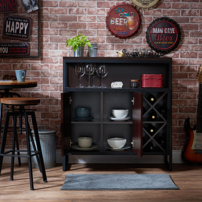 Furniture of America Harry Bar Storage - Cool Stuff & Accessories