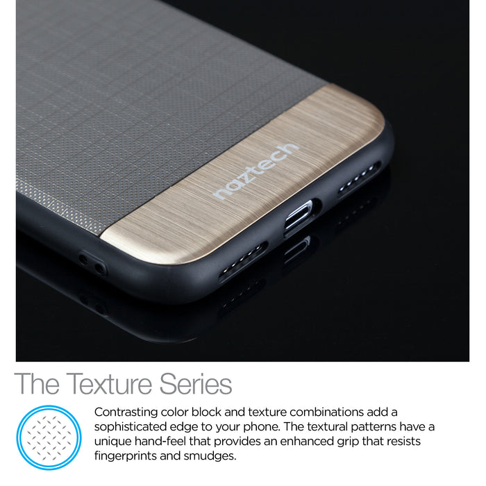 Hybrid Texture Series Case for iPhone X/XS Grey - Cool Stuff & Accessories
