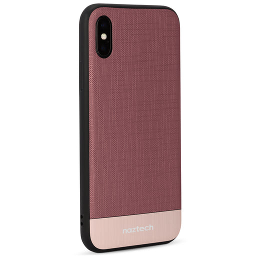 Hybrid Texture Series Case for iPhone X/XS Rose Gold - Cool Stuff & Accessories