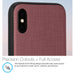 Hybrid Texture Series Case for iPhone X/XS Rose Gold - Cool Stuff & Accessories
