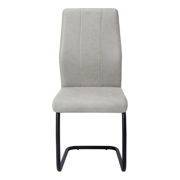 Set Of 2 Dining Chair /Grey