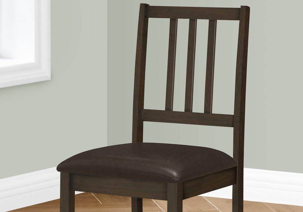Dining Chair Set Of 2/Dark Brown