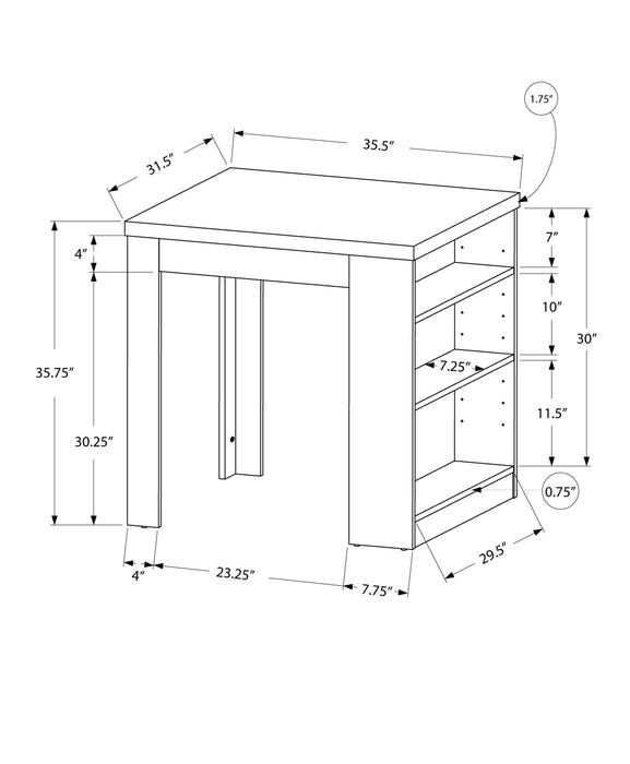 White Counter Height Dining Table - Cool Stuff & Accessories