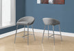 Monarch Grey Contemporary Bar Stool - Cool Stuff & Accessories