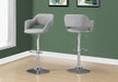 Monarch Grey Contemporary Bar Stool - Cool Stuff & Accessories