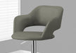 Monarch Light Grey Contemporary Bar Stool - Cool Stuff & Accessories