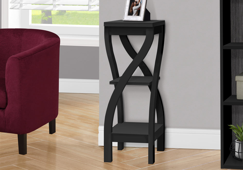 Accent Table 32"H/Black