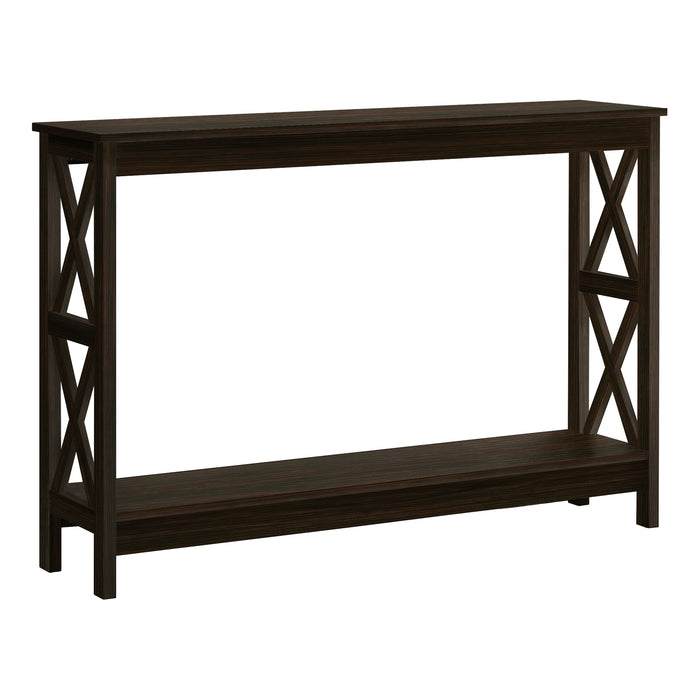 Hall Console Accent Table 48"L/Espresso