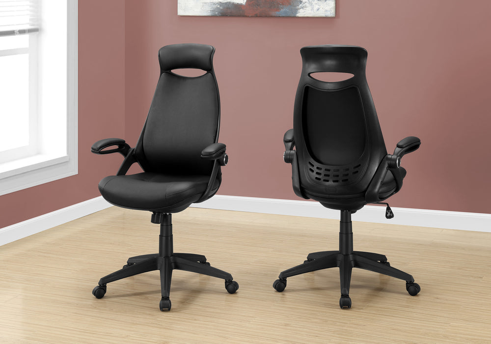 Black Leather Office Chair - Cool Stuff & Accessories