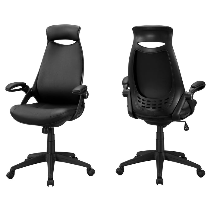 Black Leather Office Chair - Cool Stuff & Accessories