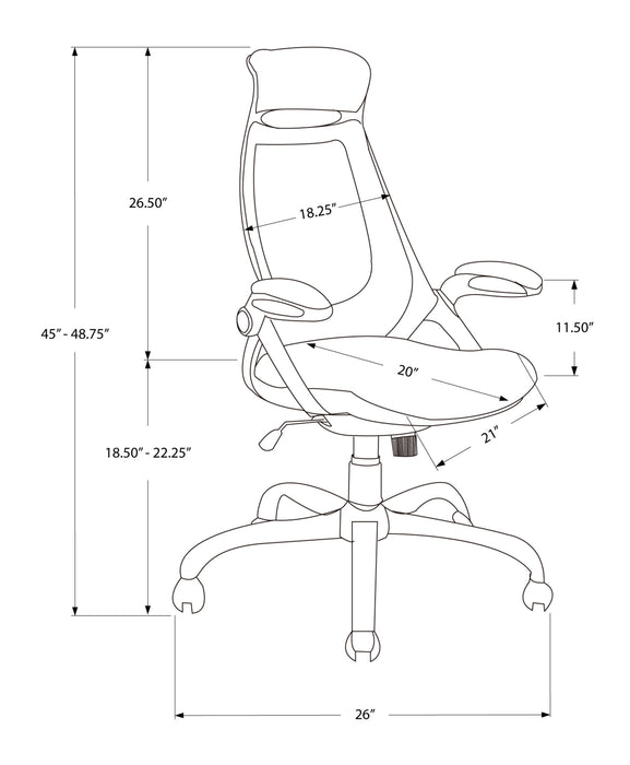 Black Leather Office Chair - Cool Stuff & Accessories