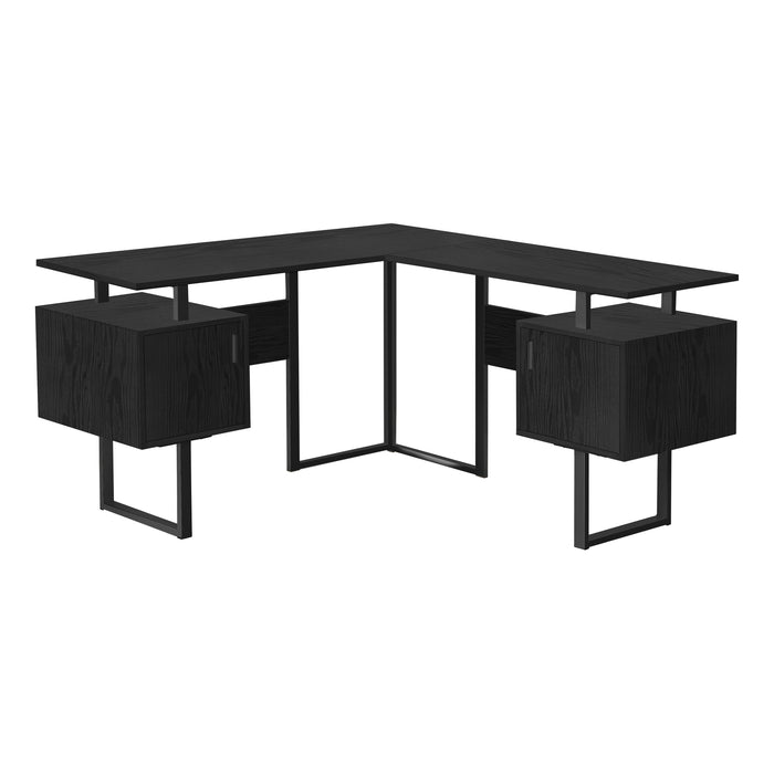 Computer Desk - 58"L / Black Oak