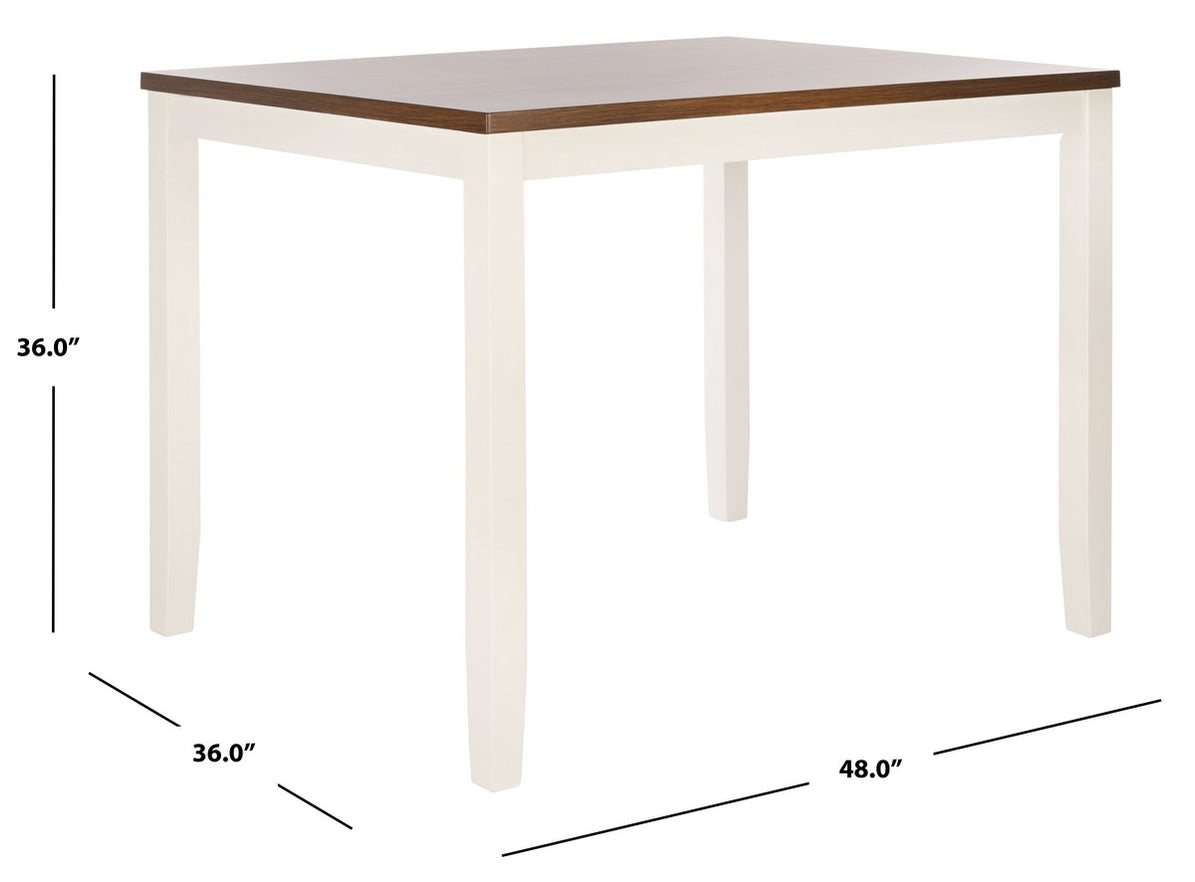 Izzy Rectangle Counter Table/White — Cool Stuff & Accessories