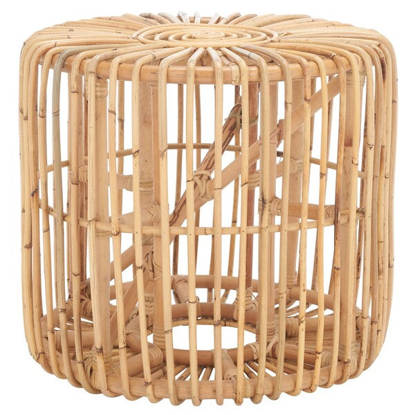 Jabez Round Accent Table/Natural