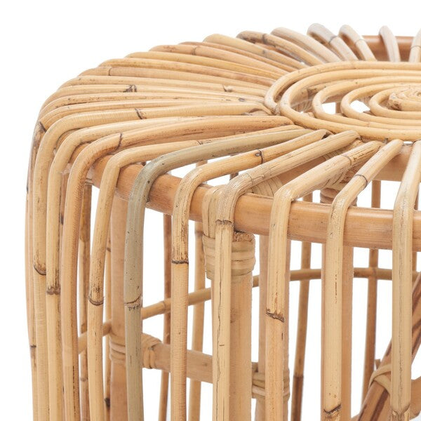 Jabez Round Accent Table/Natural