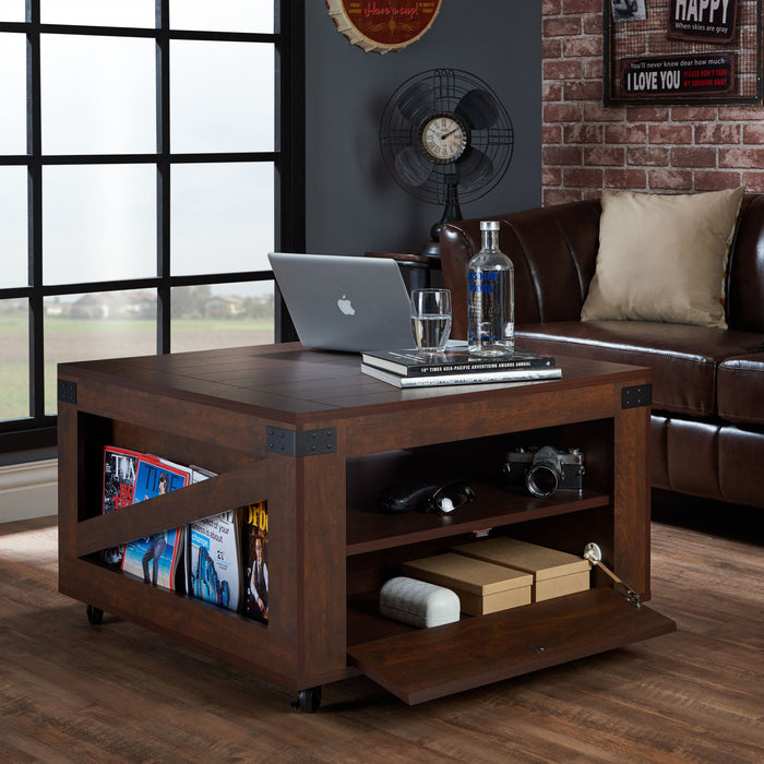 Furniture of America Jamber Square Coffee Table - Cool Stuff & Accessories